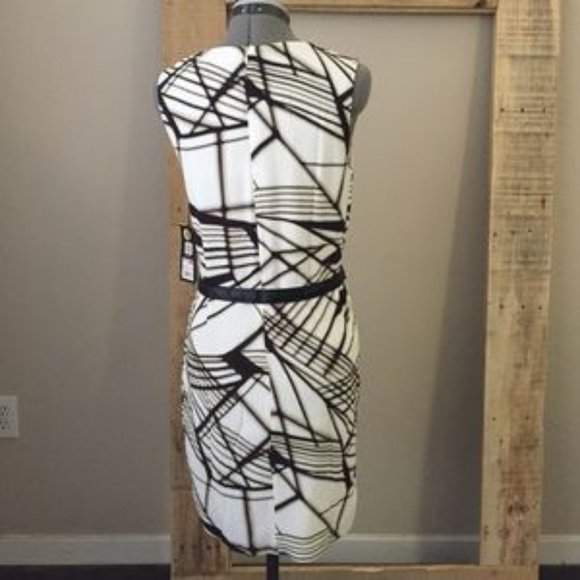 Phillip Lim Abstract Print Sheath Dress- NWOT! - Picture 3 of 4